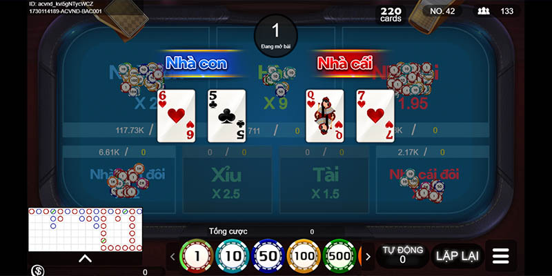 game bài baccarat 78win