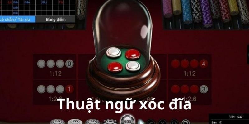 Thuật ngữ thường dùng trong ván cược xóc đĩa online